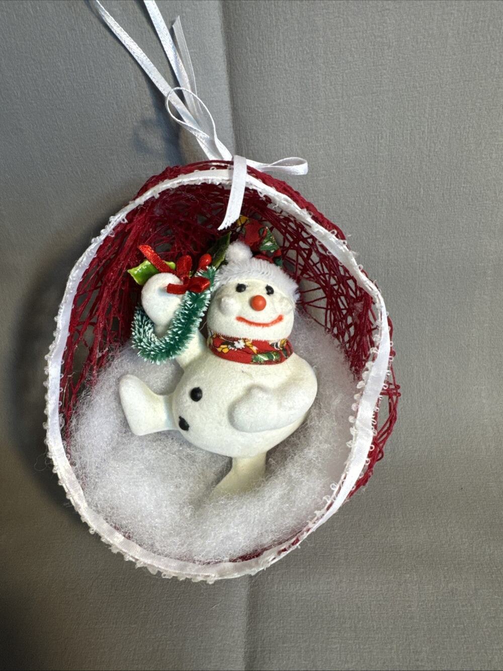 Snowman Holiday Ornament 5”